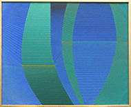 <富田 克>第60回新象展 緑と青と・・・